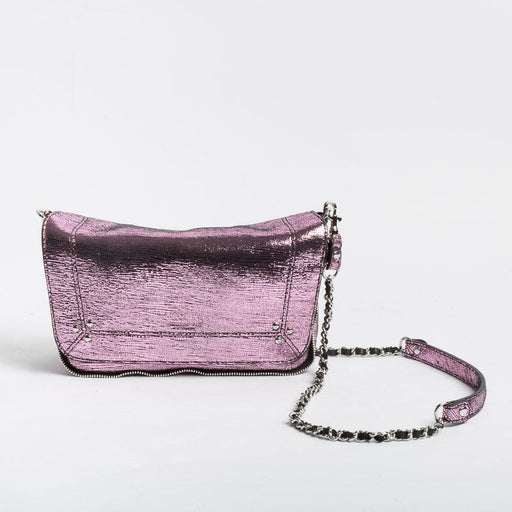 JÉRÔMEE DREYFUSS - Crossbody and Shoulder Bag - Bobi S - Lamè Rose Bags Jerome Dreyfuss