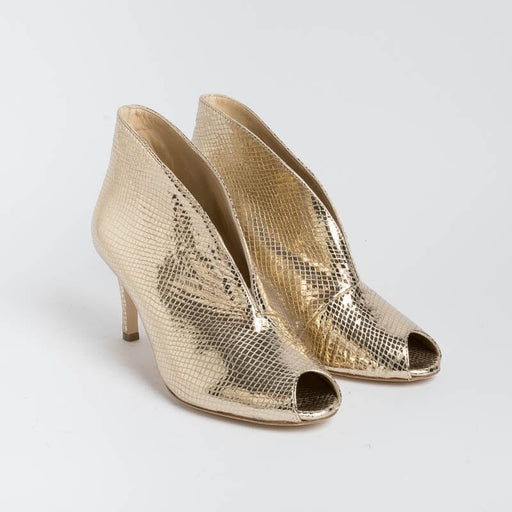 L' ARIANNA - Decollètè - CH1635 - Gold Laminate Women's Shoes L'Arianna