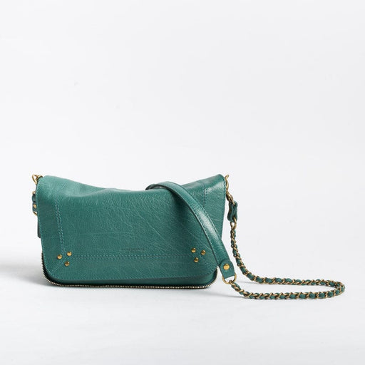 JÉRÔMEE DREYFUSS - Crossbody and Shoulder Bag - Bobi S - Turquoise Bags Jerome Dreyfuss