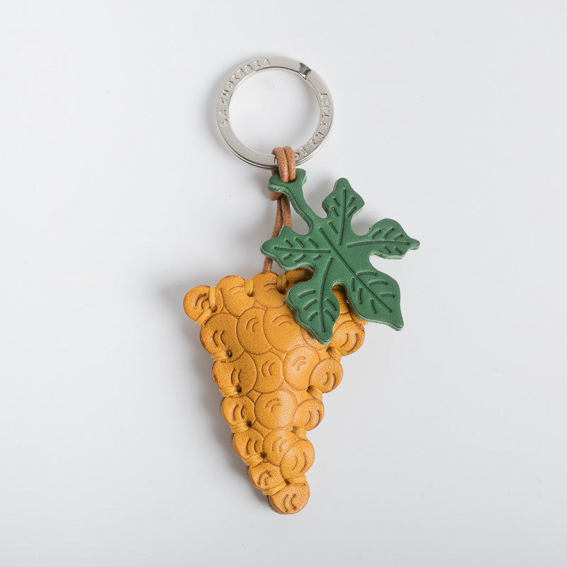 Cappelletto 1948 - Keychain - Bunch of Grapes Women's Accessories CappellettoShop YELLOW
