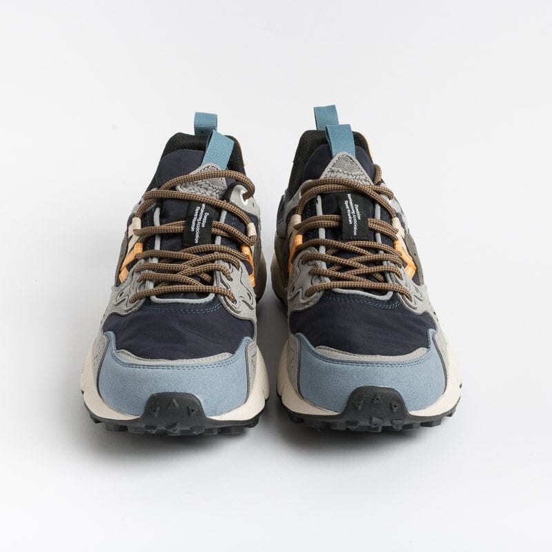 FLOWER MOUNTAIN - Yamano 3 Sneakers - Navy/ Gray Men's Shoes FLOWER MOUNTAIN