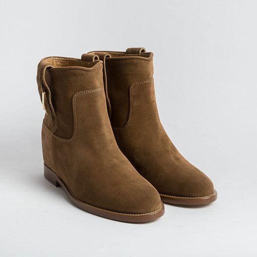 VIA ROMA 15 - Ankle boot 3940 - Velor - Marten Shoes Woman Via Roma 15