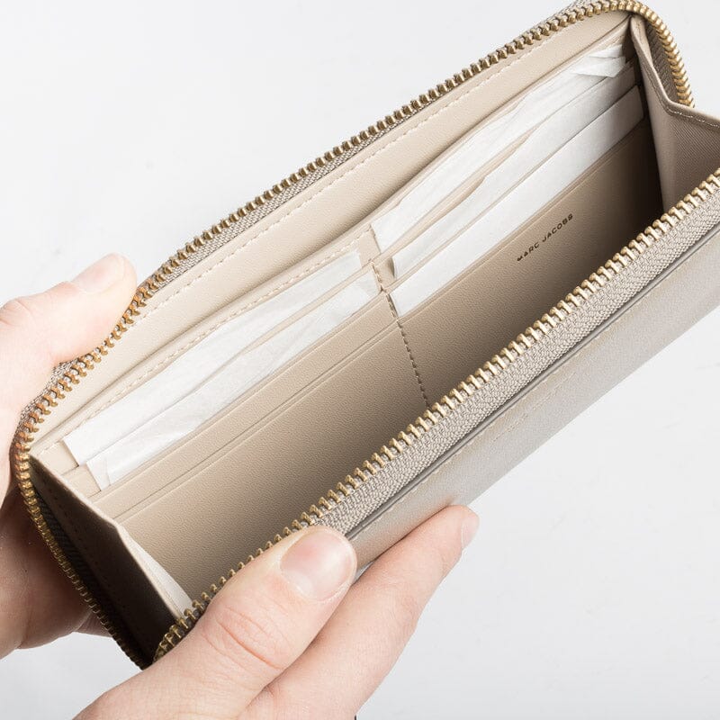 MARC JACOBS S171L03 Wallet Cement Grey