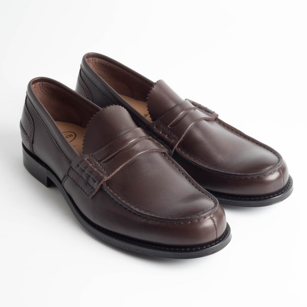 『church's』Brown Leather Moccasins CappellettoShop-404_6d1ac662-