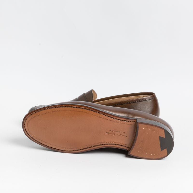 CROCKETT & JONES - Mocassino - Boston- 28363A - Pelle Testa di Moro Scarpe Uomo CROCKETT & JONES 