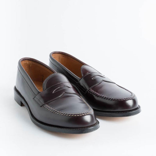 ALDEN - 986 Loafer - Burgundy Shoes Man Alden