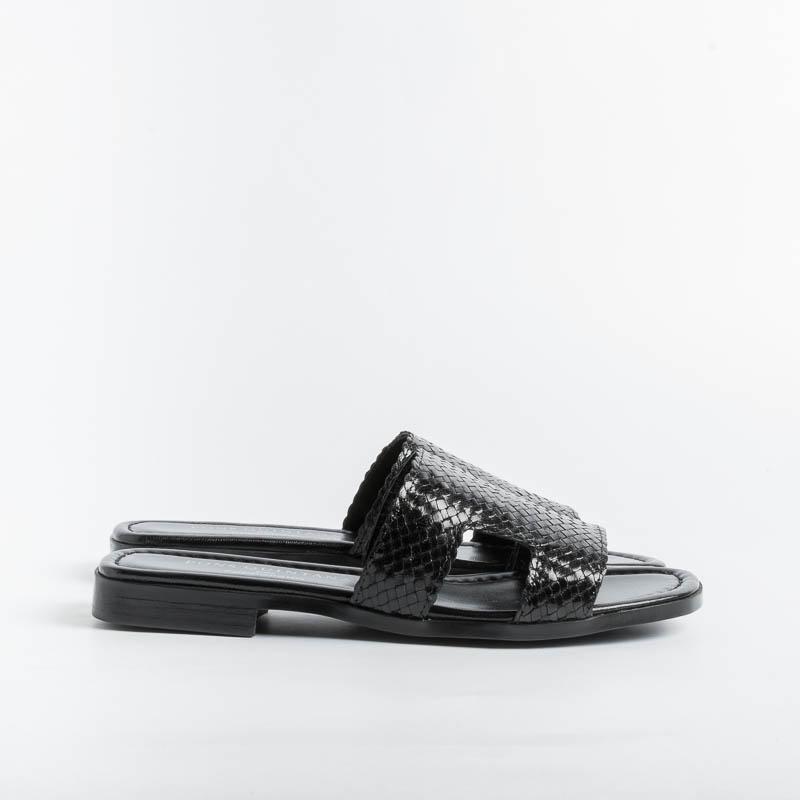 PONS QUINTANA - Sandals EMY 8428 - Black Shoes Woman PONS QUINTANA