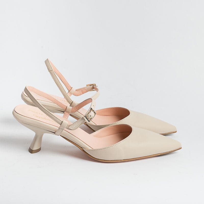 VENETIAN POETRY - Sling Back - Cherie - MI51B - Sand Women's Shoes VENETIAN POETRY - Women's Collection