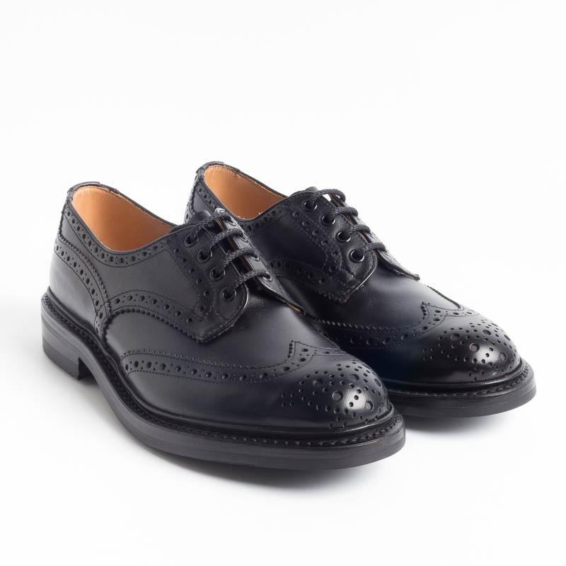 TRICKER'S - Derby - Bourton - Black Calf Scarpe Uomo Tricker's 