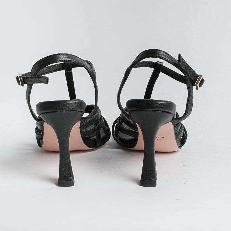 POESIE VENEZIANE - Sandal -B80 - Black Women's Shoes POESIE VENEZIANE - Women's Collection