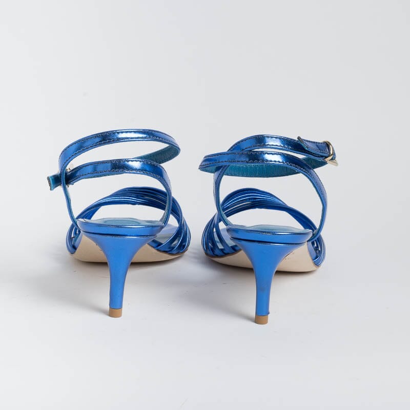 NCUB - Sandalo - Luna 21 - Laminato Bluette Scarpe Donna NCUB 