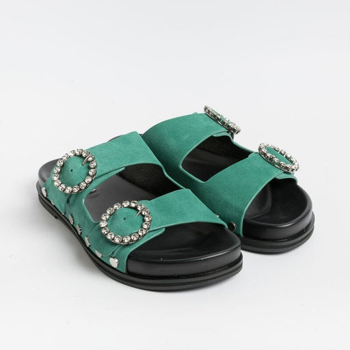 BIBI LOU - Flat sandals - 506Z Green Shoes Woman BIBI LOU