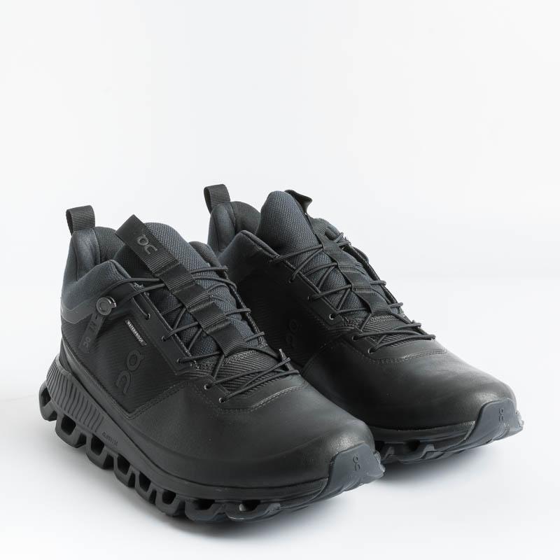 ON RUNNING - Cloud High Waterproof - Black Men's Shoes ON - Men's Collection