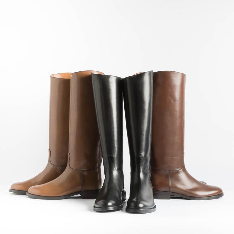 MARETTO - Stivale alla cavallerizza - 9623 - Moro Scarpe Donna Maretto 