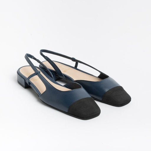 ROBERTO FESTIVAL - Sling Back - Astris- Nappa Blue / Black Roberto Festa Women's Shoes