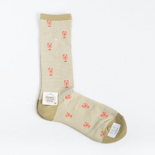 ANONYMOUS - Socks - Green / Lobsters Men's Accessories CappellettoShop