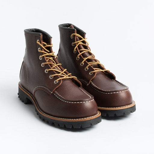 RED WING SHOES - Polish Moc Toe 8146 - Brown Men's Shoes Red Wing Shoes