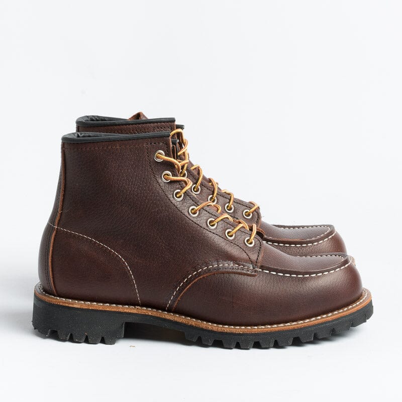RED WING SHOES - Polacco Moc Toe 8146 - Brown Scarpe Uomo Red Wing Shoes 