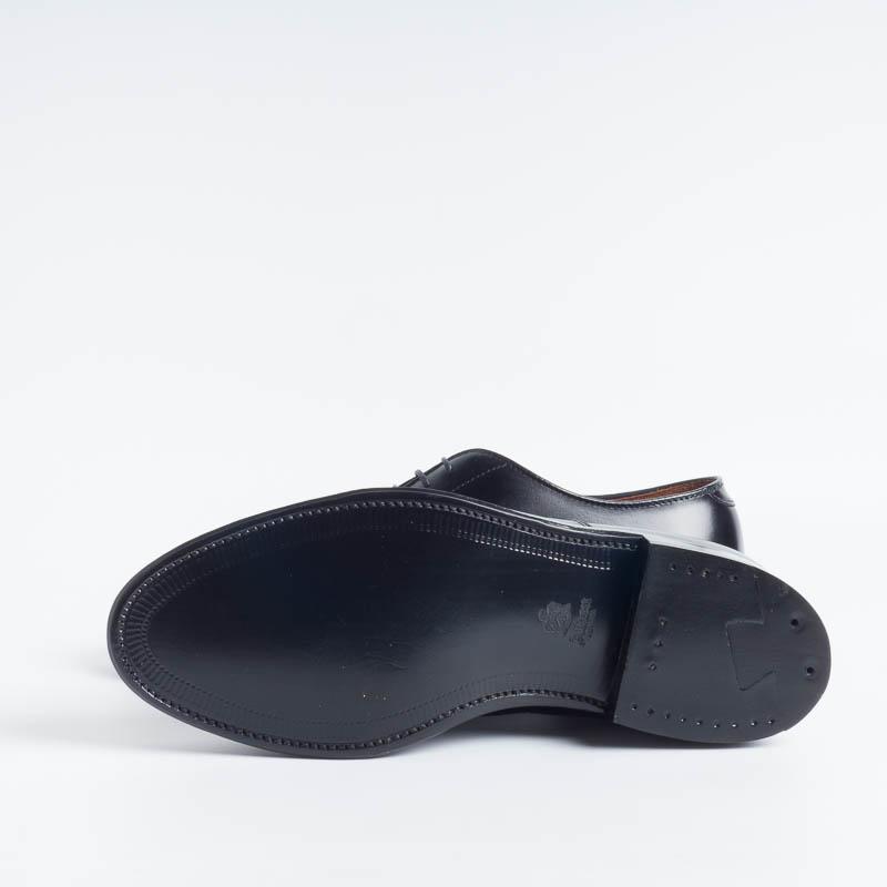 ALDEN - 907 - Francesina Black Calfskin With Toe Cap - Call To Buy Alden Men's Shoes
