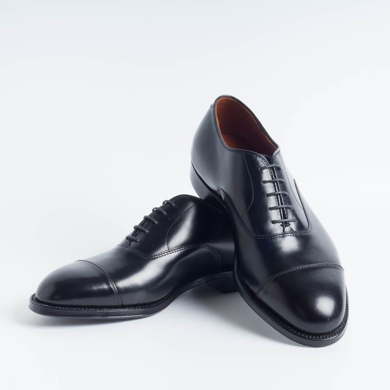 ALDEN - 907 - Francesina Vitello Nero Con Puntale - Chiama Per Acquistare Scarpe Uomo Alden 