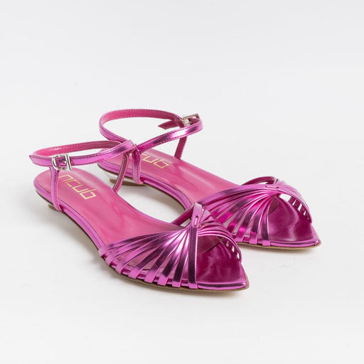 NCUB - Sandali bassi - Dafne 27 - Laminato Fucsia Scarpe Donna NCUB 