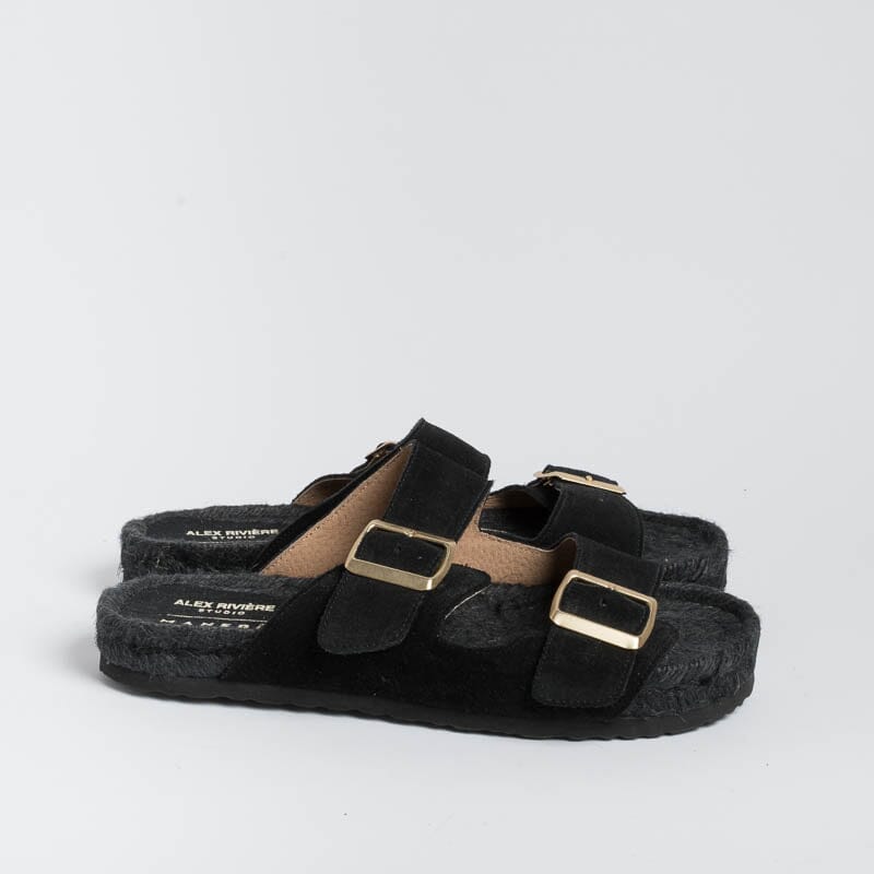 MANEBI - Slipper - Nordic Sandals - Black MANEBI Women's Shoes