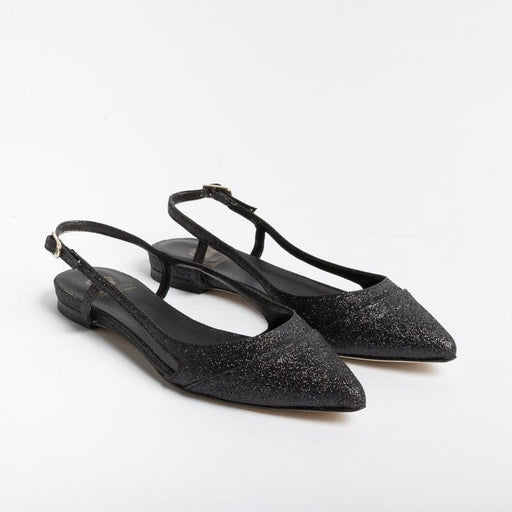 L' ARIANNA - Sling Back - CH2006 - Luxury Black Women's Shoes L'Arianna