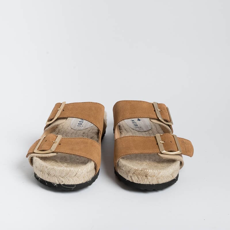 MANEBI - Ciabatta - Nordic Sandals - Beige Cuoio Scarpe Donna MANEBI 
