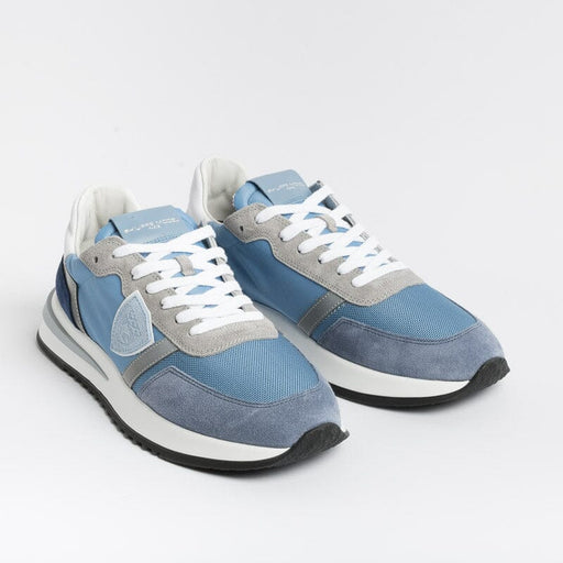 PHILIPPE MODEL - TYLU W029 - Tropez 2.1 - Avio/Grey Man Shoes Philippe Model Paris