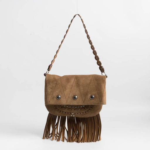 Jerome Dreyfuss Leon Brown Suede Bag