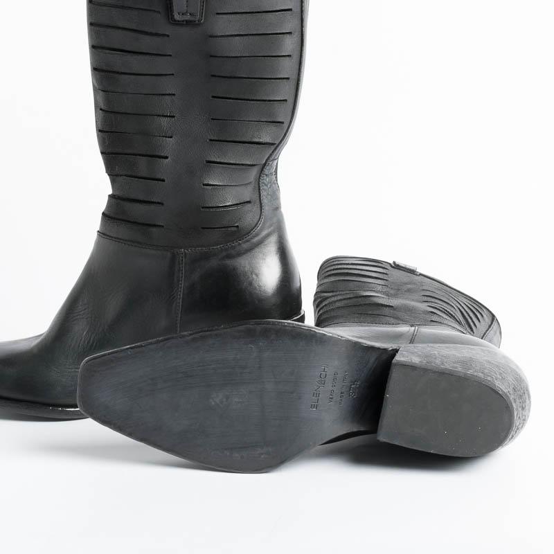 ELENA IACHI - Texano E2882 - Boston Nero Scarpe Donna Elena Iachi 
