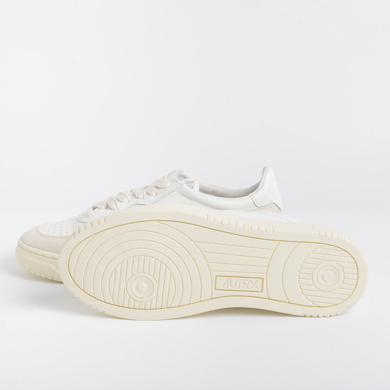 AUTRY LS33 - LOW WOM LEAT/SUEDE - Bianco Scarpe Donna AUTRY - Collezione donna 