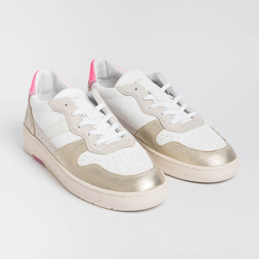 DATE - Sneakers - Court 2.0 C2LMWM - White Laminate Fuchsia Women's Shoes DATE - Women's Collection