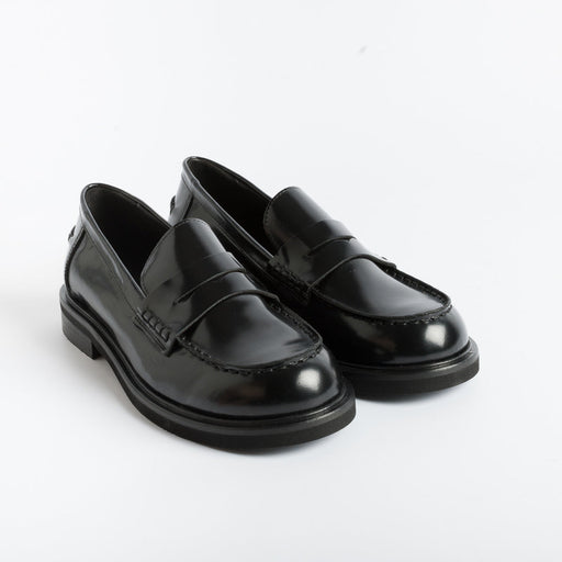 POESIE VENEZIANE - Loafer - JPG30N - Black Abrasive Shoes Woman POESIE VENEZIANE - Women's Collection