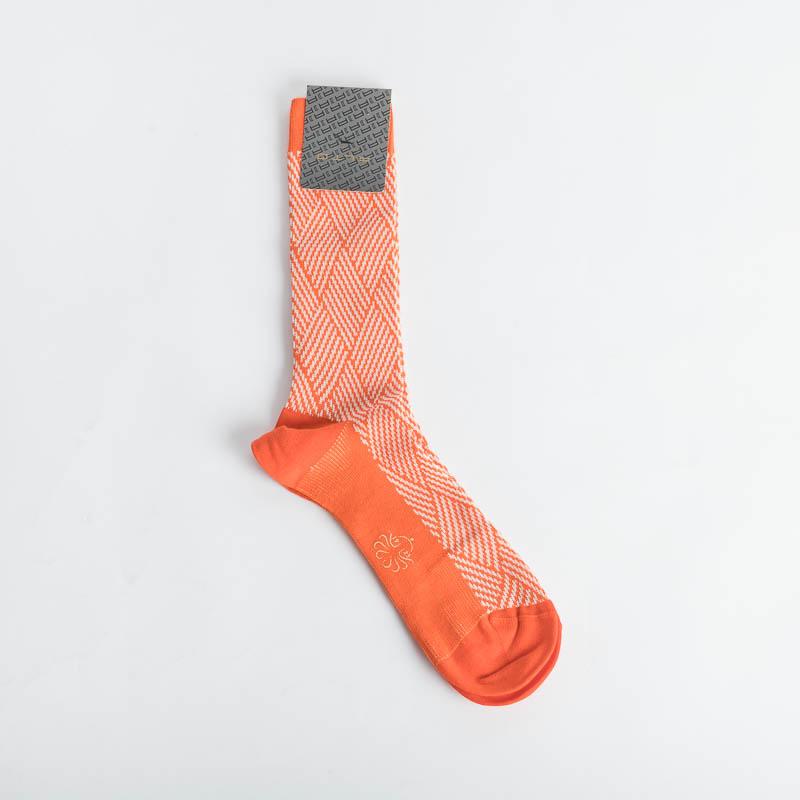 ALTO MILANO - 1879 UC - Men's socks - Various colors Men's Accessories ALTO MILANO - Men's Collection RUST 44 40 - 45