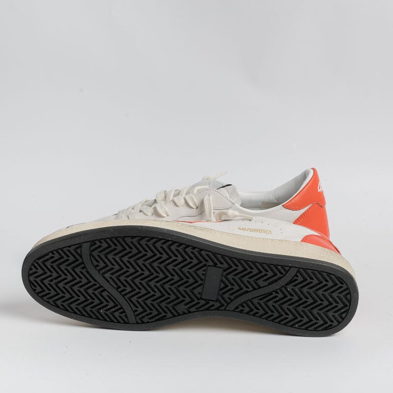 4B12 - Sneakers - Play U27 - White Red Men Shoes 4B12 - MEN COLLECTION