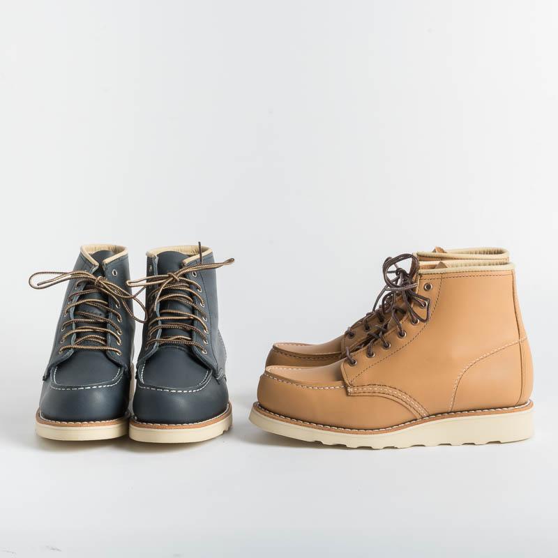 RED WING - 3383 Moc Toe - Tan Scarpe Donna Red Wing Shoes 