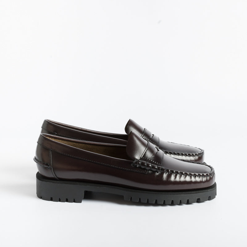 SEBAGO - Loafer - DAN LUG W - 7002IJ0 - Brown Burgundy Women's Shoes SEBAGO - Women's collection
