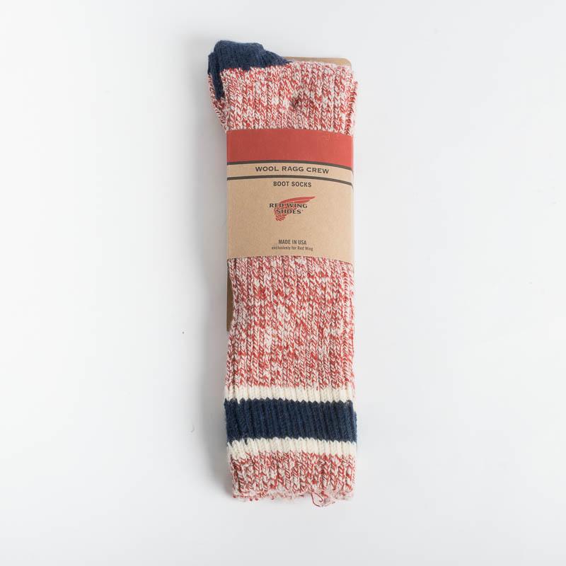 RED WING SHOES - calzino - 97331 Rosso Accessori Uomo Red Wing Shoes 