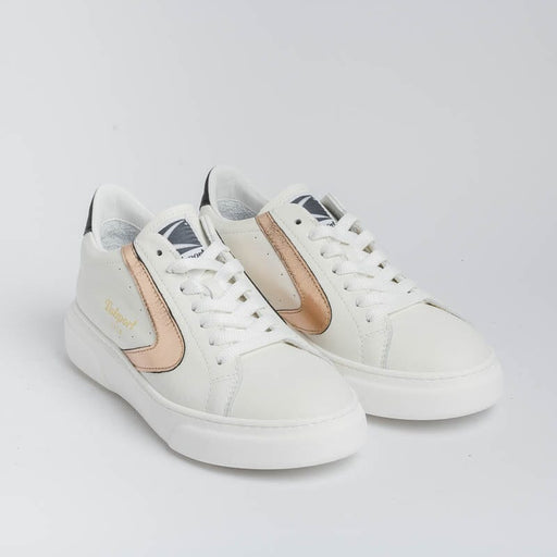 VALSPORT - Sneakers Tournament up - VT2214W - Bianco Laminato rosa Scarpe Donna VALSPORT 1920 