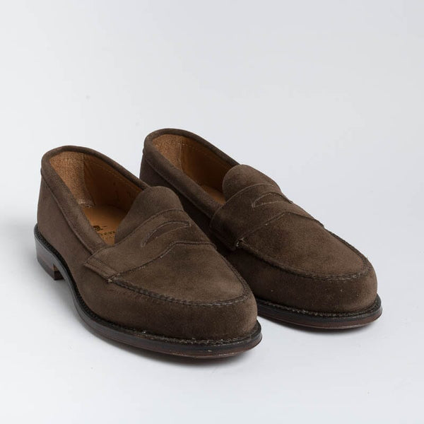 Alden 6245F 7D suède brown ALDEN - 6245F - Moccasin - Brown suede