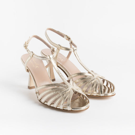 CHEVILLE - Sandal - Ofelia - Platinum Woman Shoes CHEVILLE