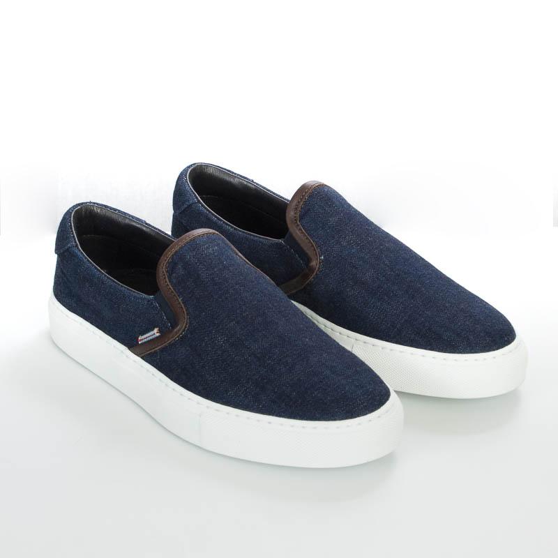 SACHET PRIVATE LABO - Slipon CIMOSA - Jeans Scarpe Uomo SACHET - Calzature Collezione Uomo 