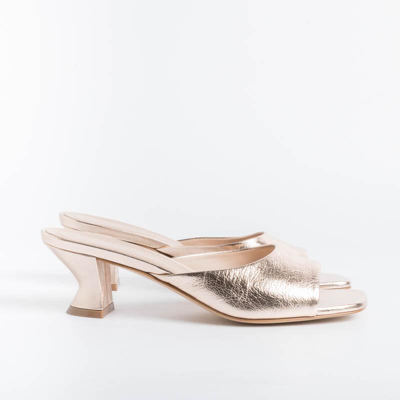 Cappelletto 1948 - Mules - Elise4 - Laminato Champagne Scarpe Donna CAPPELLETTO 1948 