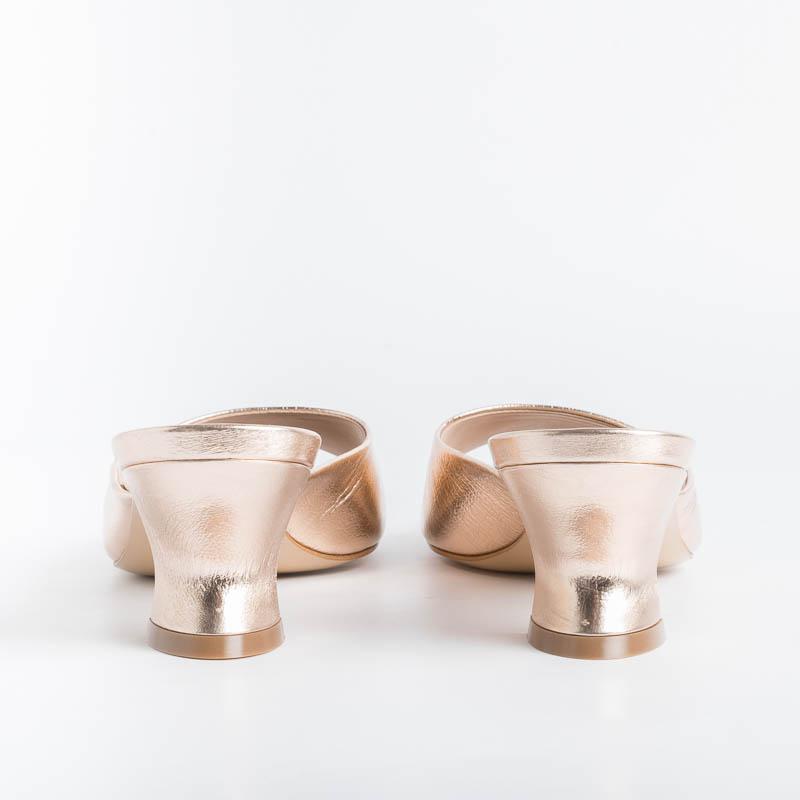 Cappelletto 1948 - Mules - Elise4 - Laminato Champagne Scarpe Donna CAPPELLETTO 1948 