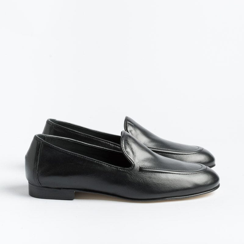 POESIE VENEZIANE - Loafer - JJA69 - Black Nappa Leather Women's Shoes POESIE VENEZIANE - Women's Collection