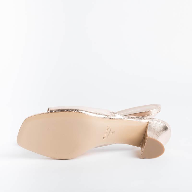 Cappelletto 1948 - Mules - Elise4 - Laminato Champagne Scarpe Donna CAPPELLETTO 1948 