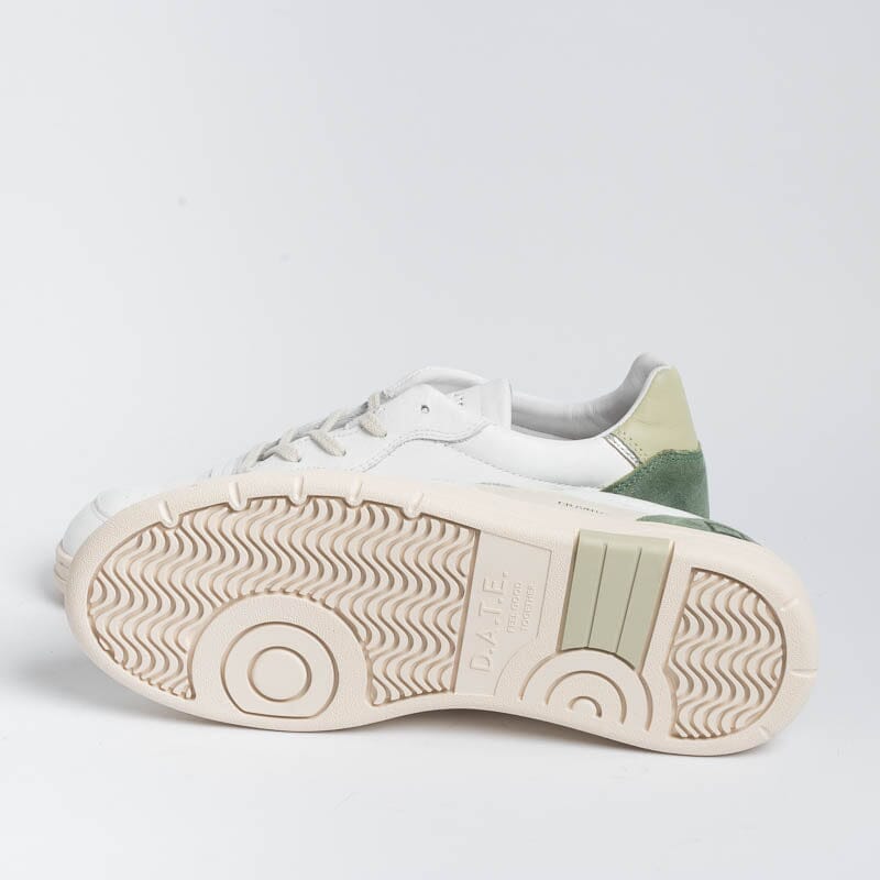 DATE - Sneakers - Court 2.0 - C2VCWG - Bianco Verde Scarpe Uomo DATE - Collezione Uomo 