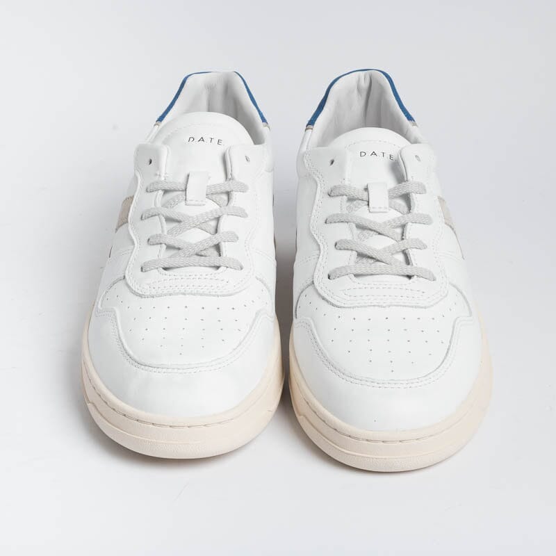 DATE - Sneakers - Court 2.0 - C2VCWL - White Blue Man Shoes DATE - Man Collection