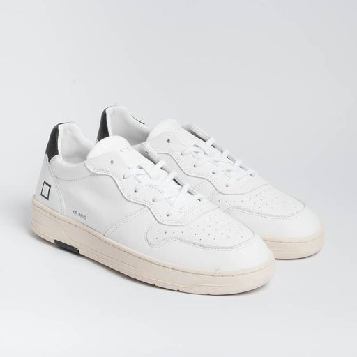 DATE - Sneakers - Mono - CRMNWB - White Black Man Shoes DATE - Man Collection
